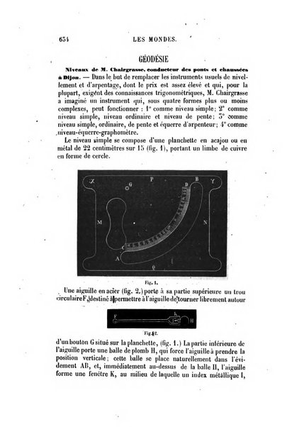 Les mondes revue hebdomadaire des sciences et de leurs applications aux arts et a l'industrie