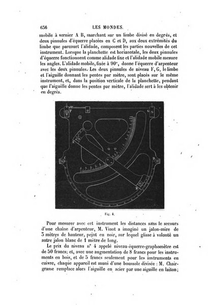 Les mondes revue hebdomadaire des sciences et de leurs applications aux arts et a l'industrie