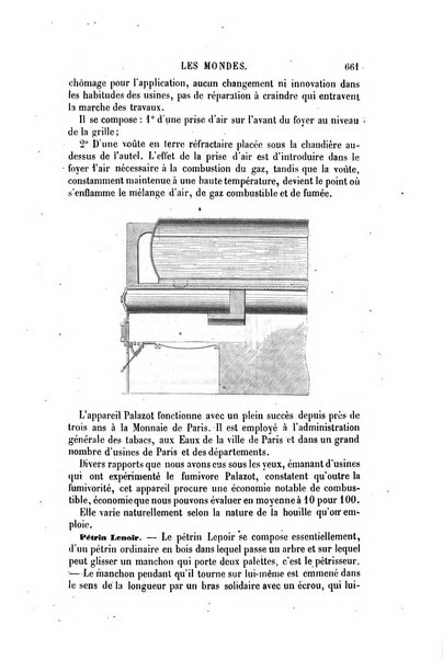 Les mondes revue hebdomadaire des sciences et de leurs applications aux arts et a l'industrie