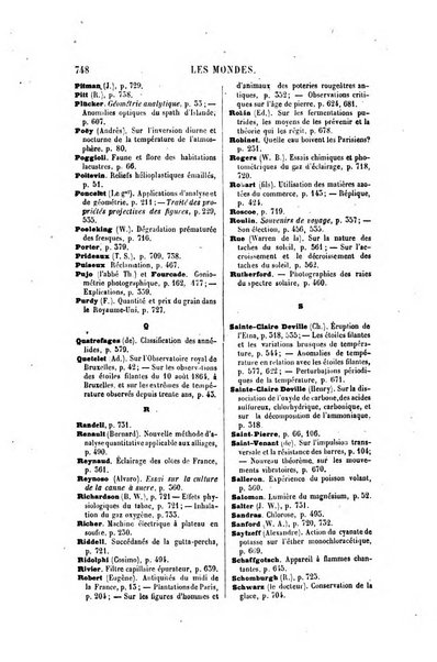 Les mondes revue hebdomadaire des sciences et de leurs applications aux arts et a l'industrie