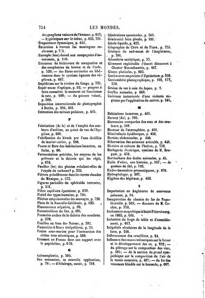 Les mondes revue hebdomadaire des sciences et de leurs applications aux arts et a l'industrie