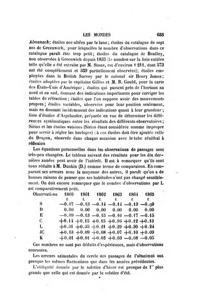 Les mondes revue hebdomadaire des sciences et de leurs applications aux arts et a l'industrie