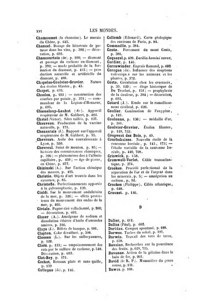 Les mondes revue hebdomadaire des sciences et de leurs applications aux arts et a l'industrie