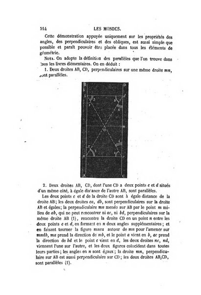 Les mondes revue hebdomadaire des sciences et de leurs applications aux arts et a l'industrie