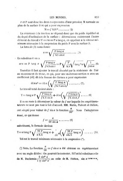 Les mondes revue hebdomadaire des sciences et de leurs applications aux arts et a l'industrie