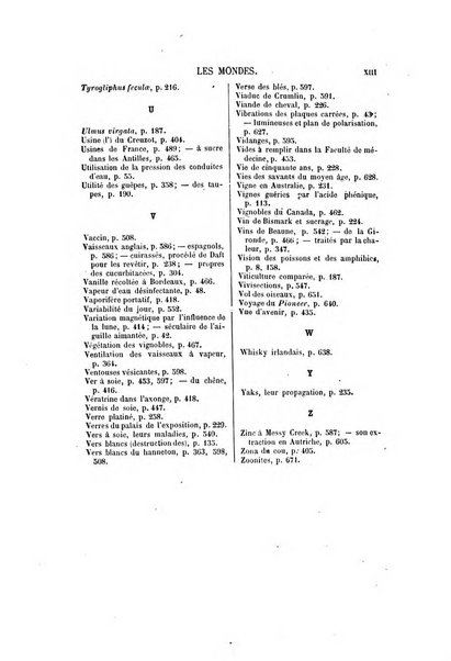 Les mondes revue hebdomadaire des sciences et de leurs applications aux arts et a l'industrie