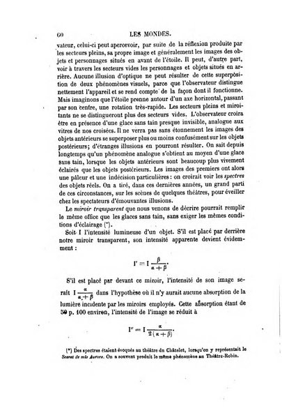 Les mondes revue hebdomadaire des sciences et de leurs applications aux arts et a l'industrie