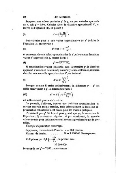 Les mondes revue hebdomadaire des sciences et de leurs applications aux arts et a l'industrie