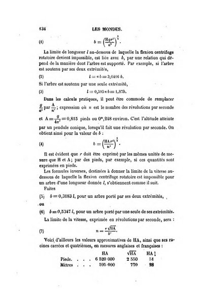 Les mondes revue hebdomadaire des sciences et de leurs applications aux arts et a l'industrie