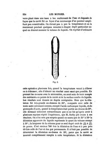 Les mondes revue hebdomadaire des sciences et de leurs applications aux arts et a l'industrie