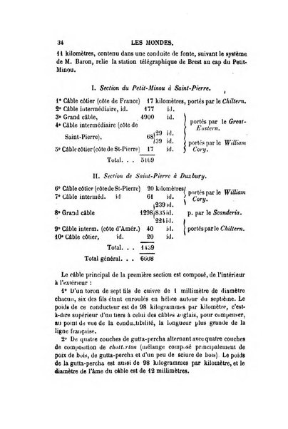 Les mondes revue hebdomadaire des sciences et de leurs applications aux arts et a l'industrie