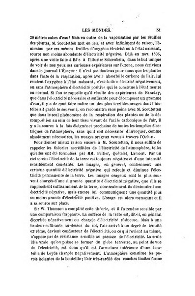 Les mondes revue hebdomadaire des sciences et de leurs applications aux arts et a l'industrie