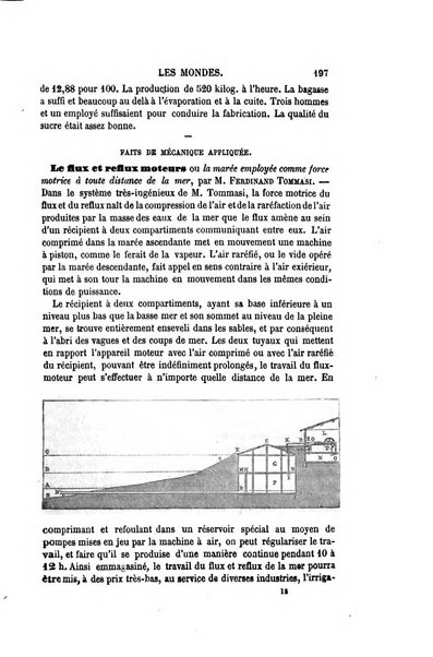 Les mondes revue hebdomadaire des sciences et de leurs applications aux arts et a l'industrie