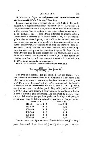 Les mondes revue hebdomadaire des sciences et de leurs applications aux arts et a l'industrie