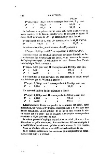 Les mondes revue hebdomadaire des sciences et de leurs applications aux arts et a l'industrie