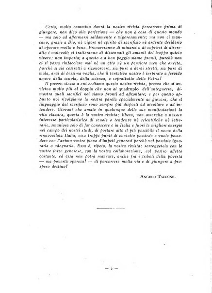 Il mondo classico rivista bimestrale bibliografica, scientifica, umanistica