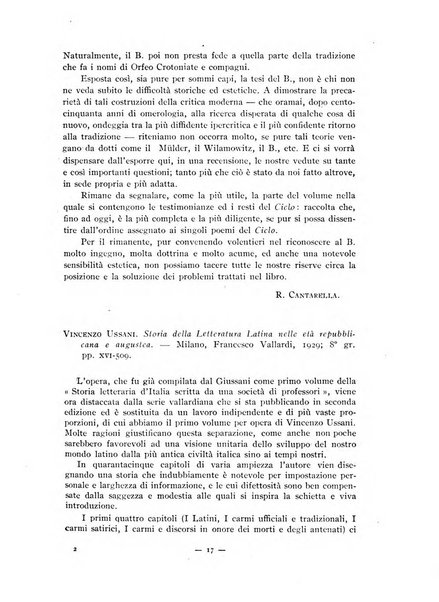 Il mondo classico rivista bimestrale bibliografica, scientifica, umanistica