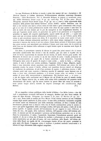 Il mondo classico rivista bimestrale bibliografica, scientifica, umanistica