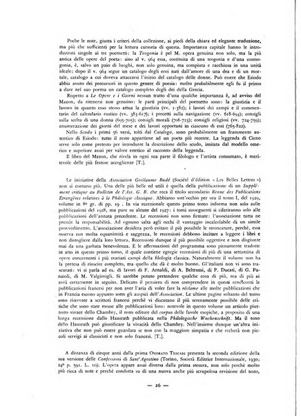 Il mondo classico rivista bimestrale bibliografica, scientifica, umanistica