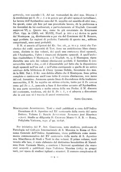 Il mondo classico rivista bimestrale bibliografica, scientifica, umanistica