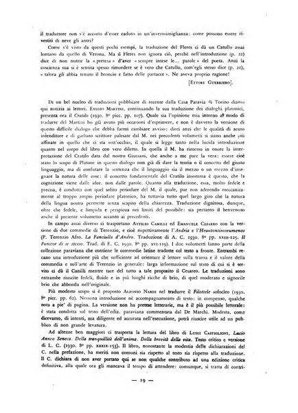 Il mondo classico rivista bimestrale bibliografica, scientifica, umanistica