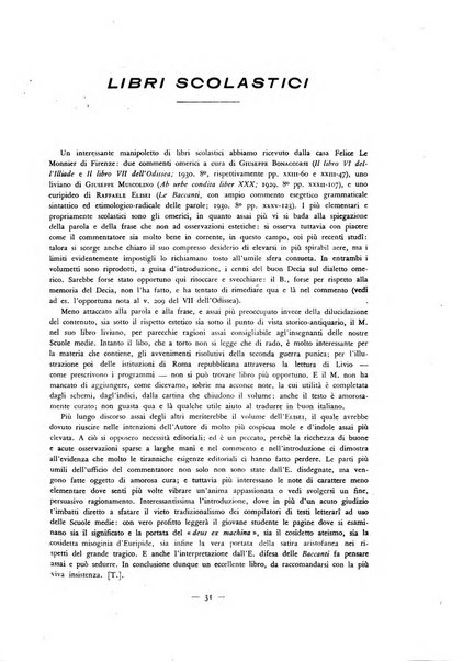 Il mondo classico rivista bimestrale bibliografica, scientifica, umanistica