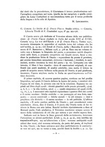 Il mondo classico rivista bimestrale bibliografica, scientifica, umanistica