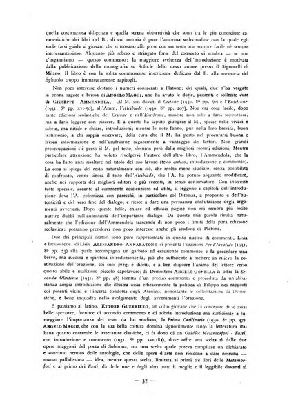 Il mondo classico rivista bimestrale bibliografica, scientifica, umanistica