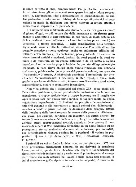 Il mondo classico rivista bimestrale bibliografica, scientifica, umanistica