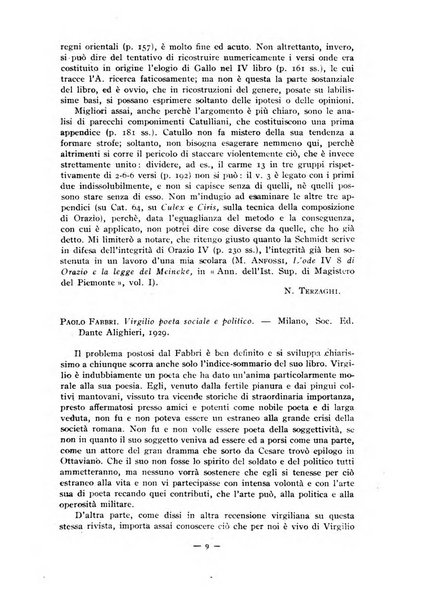 Il mondo classico rivista bimestrale bibliografica, scientifica, umanistica