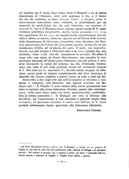 Il mondo classico rivista bimestrale bibliografica, scientifica, umanistica