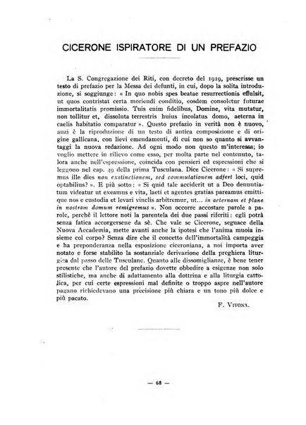 Il mondo classico rivista bimestrale bibliografica, scientifica, umanistica