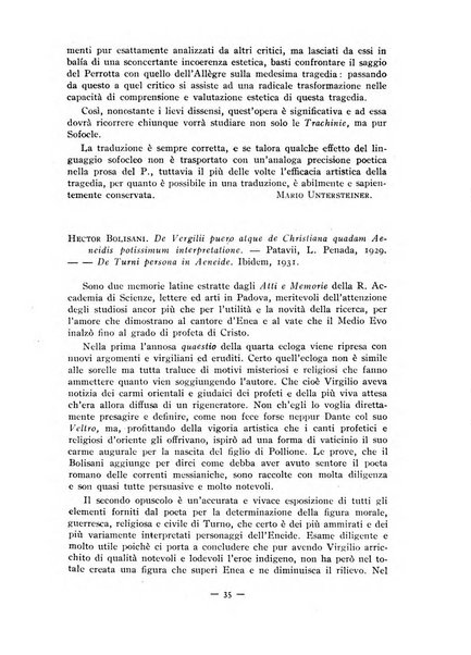 Il mondo classico rivista bimestrale bibliografica, scientifica, umanistica