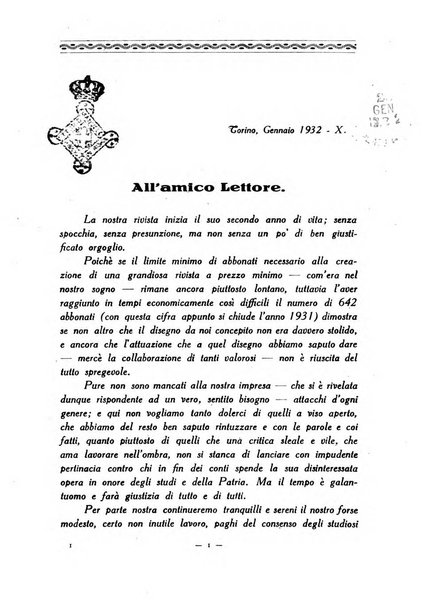 Il mondo classico rivista bimestrale bibliografica, scientifica, umanistica