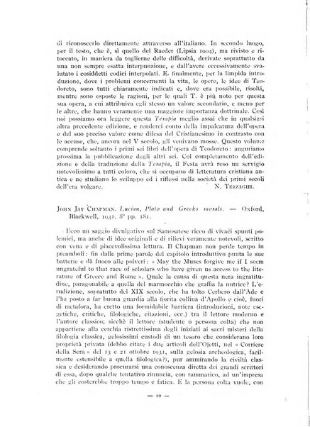 Il mondo classico rivista bimestrale bibliografica, scientifica, umanistica