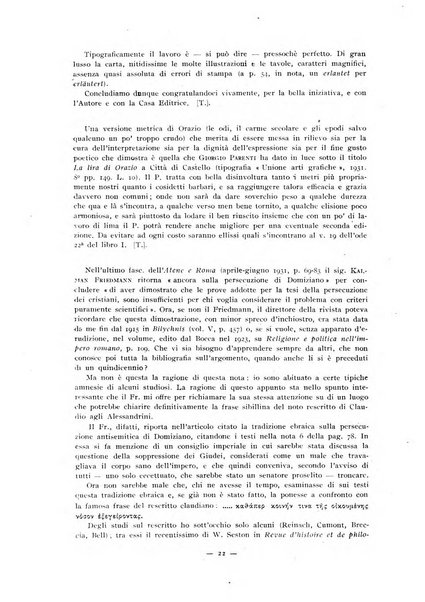 Il mondo classico rivista bimestrale bibliografica, scientifica, umanistica