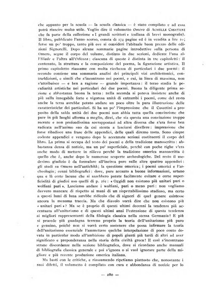 Il mondo classico rivista bimestrale bibliografica, scientifica, umanistica