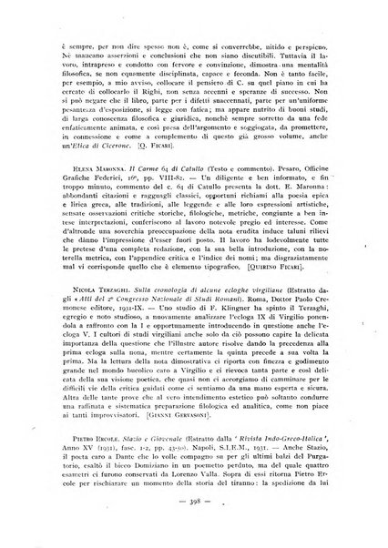 Il mondo classico rivista bimestrale bibliografica, scientifica, umanistica