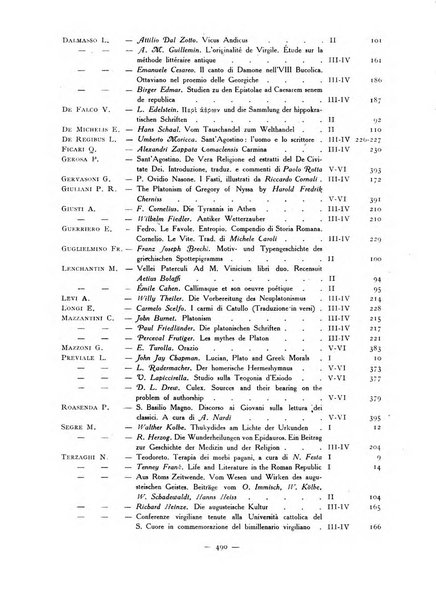 Il mondo classico rivista bimestrale bibliografica, scientifica, umanistica