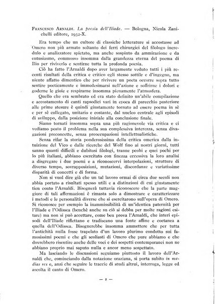 Il mondo classico rivista bimestrale bibliografica, scientifica, umanistica