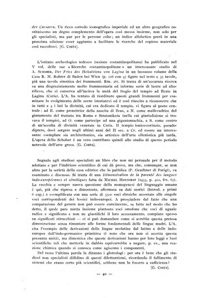 Il mondo classico rivista bimestrale bibliografica, scientifica, umanistica