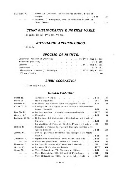 Il mondo classico rivista bimestrale bibliografica, scientifica, umanistica