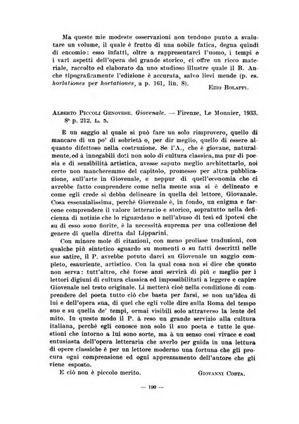 Il mondo classico rivista bimestrale bibliografica, scientifica, umanistica