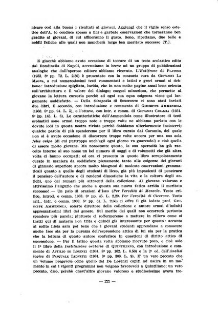 Il mondo classico rivista bimestrale bibliografica, scientifica, umanistica