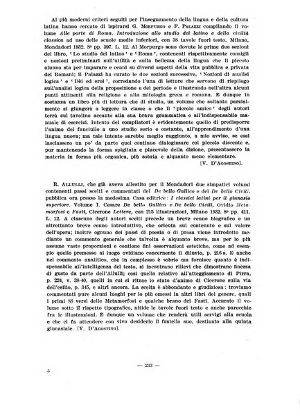 Il mondo classico rivista bimestrale bibliografica, scientifica, umanistica