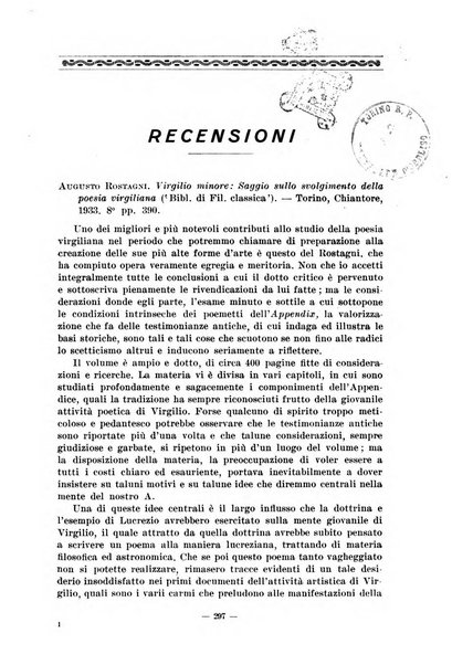 Il mondo classico rivista bimestrale bibliografica, scientifica, umanistica