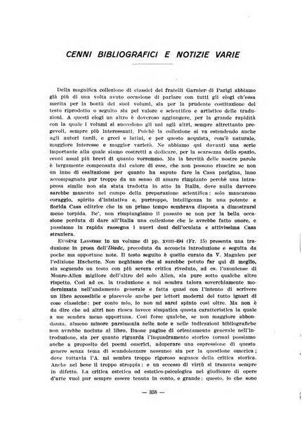 Il mondo classico rivista bimestrale bibliografica, scientifica, umanistica