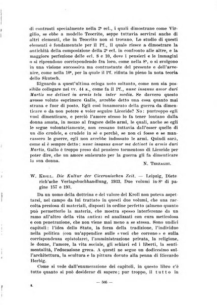 Il mondo classico rivista bimestrale bibliografica, scientifica, umanistica