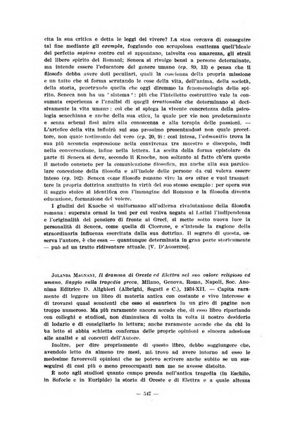 Il mondo classico rivista bimestrale bibliografica, scientifica, umanistica