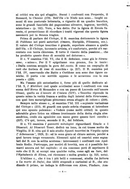 Il mondo classico rivista bimestrale bibliografica, scientifica, umanistica